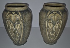 Pair of Antique Rookwood Pottery Shape 2123 Vases 1781 picture