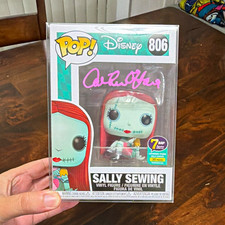 Catherine O’Hara Signed Sally Sewing #806 Funko Pop – 1 of 35 – Beckett BAS WITN picture