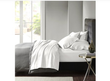 Madison Park 6-Piece 800 Thread Count Cotton Blend Sateen Sheet Set King - White picture