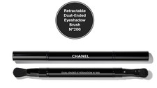 NEW CHANEL Dual-Ended Retractable Eyeshadow Brush No. 200-Brandnew Sealed picture