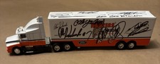 1993 Racing Champ Transporter Hooters Autographed Dale Earnhardt Sr +14 GRAIL picture
