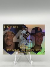 1999 Fleer Flair Showcase Row 1 - PEDRO MARTINEZ #58 /3000 picture