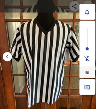 Majestic Official Referee Short Sleeve Shirt Men's XL USA picture