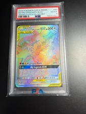 2019 Pokémon Moltres & Zapdos & Articuno GX  (Secret) #69/68 Hidden Fates Holo picture
