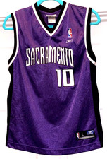 VTG Reebok SACRAMENTO KINGS Mike Bibby #10 NBA Jersey Boys Youth L (14-16) picture