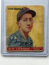 1933 Goudey Big League Chewing Gum - R319 Dick Bartell #28 (RC) picture