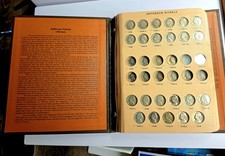 Lot of (129) 1938- 2001 Jefferson Nickles Dansco Book (80) BU Beautiful Lot picture