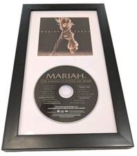 SIGNED Mariah Carey Emancipation Of Mimi Framed CD Cover Beckett Authentication picture