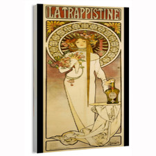 1896 La Trappistine Alphonse Mucha (Czech, 1860-19Concert Poster or Canvas Home picture