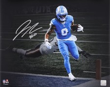 Jahmyr Gibbs Signed 16x20 Detroit Lions Photo Fanatics picture