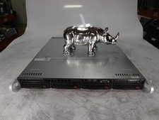SuperMicro CSE-813M X10SLL 4 x 3.5in X10SLL Server w/ 4x TRAYS, DUAL PSU picture