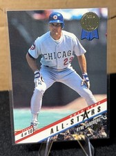 1993 Leaf #4 Ryne Sandberg / Roberto Alomar Gold Leaf All-Stars Update picture