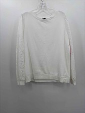 Pre-Owned Talbots White Size Medium Sweatshirt picture