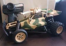 Nikko Turbo Panther Camo Military Pursuit Sears RC Buggy MK1 - 1980s WORKS GREAT picture