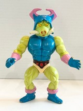 Original Vintage 1985 Rulers of the Sun Pig Head action figure - Olmec - Sun Man picture