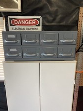 Equipto 8-Drawer Industrial Steel Parts Storage Cabinet 23