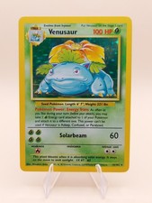 Venusaur Base Set Holo Rare 15/102 Pokemon Card - WOTC 1999 picture