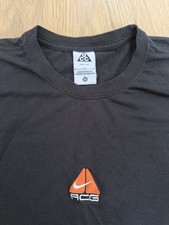 Nike ACG - Vintage “Lungs” - Black/Orange  T-Shirt - Embroidered Logo picture