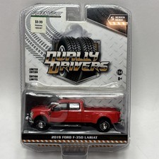 GREENLIGHT DUALLY DRIVERS SERIES 1 2019 FORD F-350 LARIAT DUALLY *Read Descrip. picture