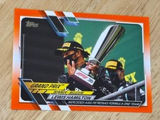 2022 Topps Flagship F1 Lewis Hamilton /25 Orange #144 Formula 1 Mercedes picture