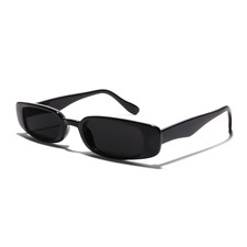 ShadyVEU Slime Privacy 90s Retro Vintage Super Dark UV400 Mens Womens Sunglasses picture