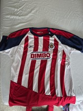 Chivas De Guadalajara Mens Xl Reebok Jersey 2008 picture