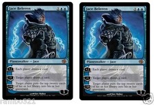 Jace Beleren FOIL x2 (two)+ 20 Random Rares Planeswalker Gift Set  XMAS Gift picture