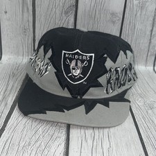 Vintage Los Angeles Raiders Jagged Bolt Snapback Drew Pearson NFL Football Hat picture