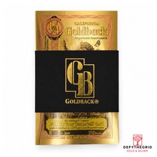 1/4 California Goldback Gold Aurum Note (100 pack, Alpha, BRAND NEW) picture