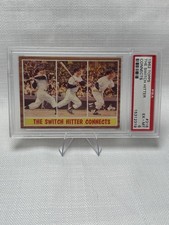 Mickey Mantle The Switch Hitter 1962 Topps PSA 6 #318 New York Yankees picture