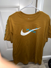 Nike Logo Graphic Print Crew Neck Short Sleeve T-Shirt Men’s XL Multicolor picture