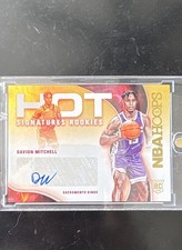 2021-22 Panini NBA Hoops - Hot Signatures Rookies Davion Mitchell #HSR-DM... picture