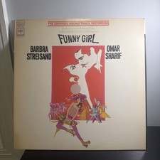 Funny Girl Soundtrack Barbra Streisand Omar Sharif 1968 LP 12