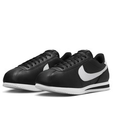 Nike Cortez Black White Classic Casual Leather Sneakers DM4044-001 Men's Sizes picture
