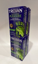 New 4Pack Trojan Extended Pleasure Climax Control Condoms 12 Count. Exp 10/26 picture
