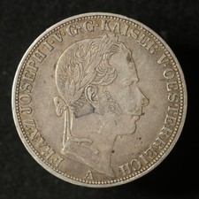 Austria 1861 A Vereinsthaler - Franz Joseph I - Silver - RARE picture