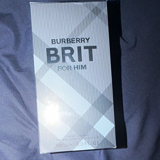 Burberry Brit for Him Eau de Toilette Spray, Regular Size 3.3 fl oz Bergamot picture