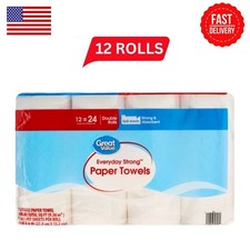 Great Value Paper Towels, Choose-A-Sheet, 12 Double Rolls picture