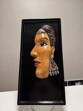Handmade 3D Tribal Woman Wall Art – 40×60 cm picture
