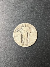 1927 Standing Liberty Silver Quarter (90% Silver Classic Type Coin) picture