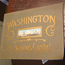 Washington: The Nation's Capital Paperback Picture Book Travel Circa 1920's. picture