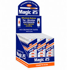 Magic 25 Disposable Cigarette Filters Micro Filter Tips 30 Packs 300 Count picture