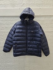 Pre-owned Patagonia Men's Hi-Loft Down Sweater Hoody Sz L picture