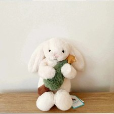 Jellycat Bashful Bunny Christmas Tree Holiday Rabbit Plush Toy Medium With Tag picture