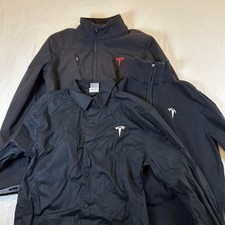 Tesla Men's Apparel Lot of 3 Softshell Jacket Quarter Zip Sweater Shirt Small picture