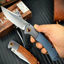 Benchmade CROOKED RIVER 15080-1 CPM-S30V Folding Knife   blue new picture