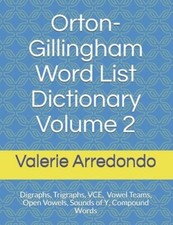 Orton-Gillingham Word List Dictionary Volume 2 by Valerie Arredondo M a T: New picture