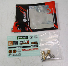INJORA 4M-60-9 Thickness 9mm(+5mm) Brass Wheel Hex with Nuts for TRX4M picture
