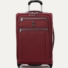 Travelpro Platinum Elite International Expandable Carry On Red $389 picture