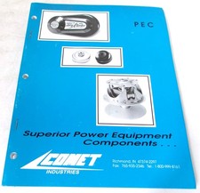 1999 Comet Industries Power Equipment Catalog Price List Clutches Torque Convert picture